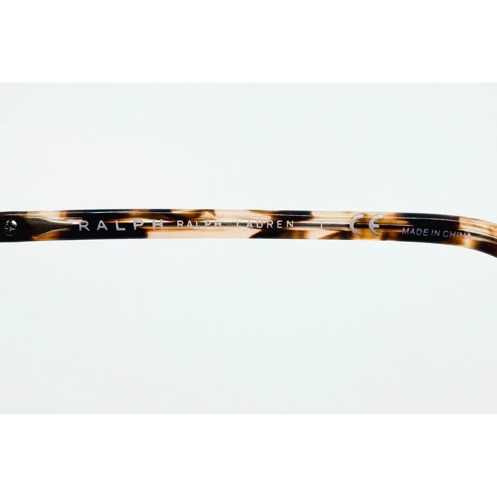 Ralph Lauren Eyeglasses Womens Brown Tortoise Square Frame 52-16-135 44604